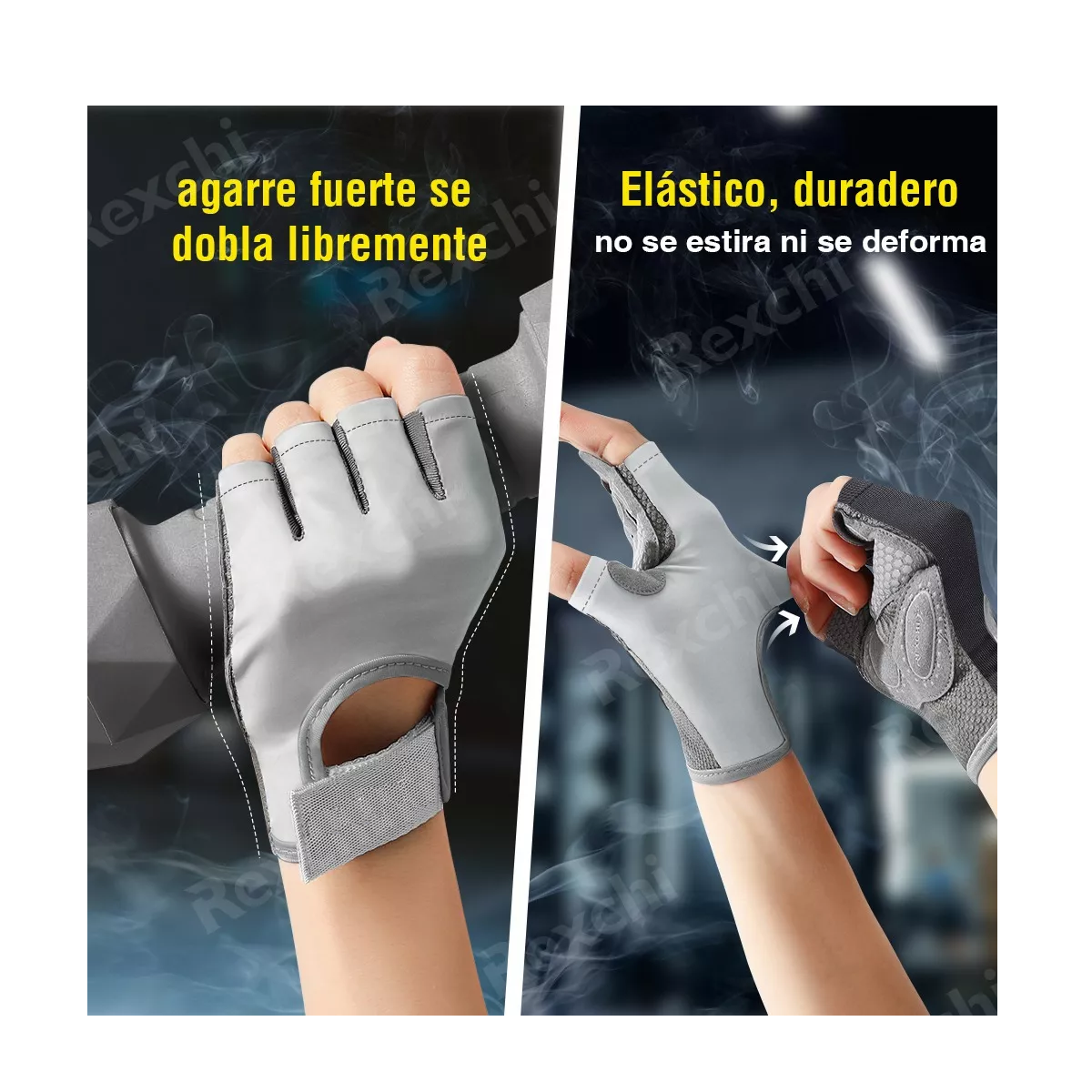 Foto 2 | Guantes de Entrenamiento Eo Safe Imports Esi-9040 Gris Talla S