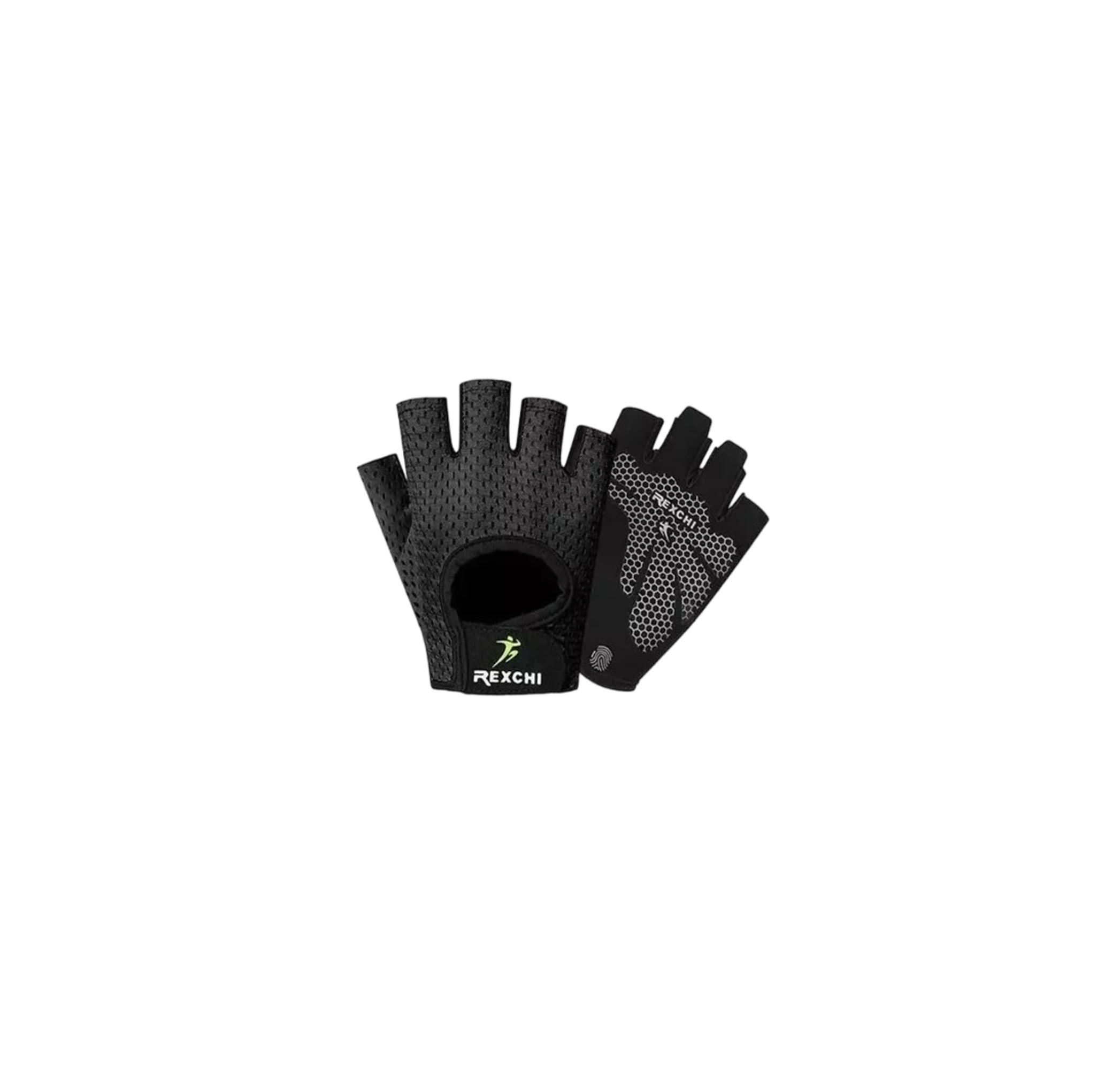 Foto 2 pulgar | Guantes REXCHI Gym Tácticos color Negro Pesas Crossfit Gimnasio Unisex Talla M