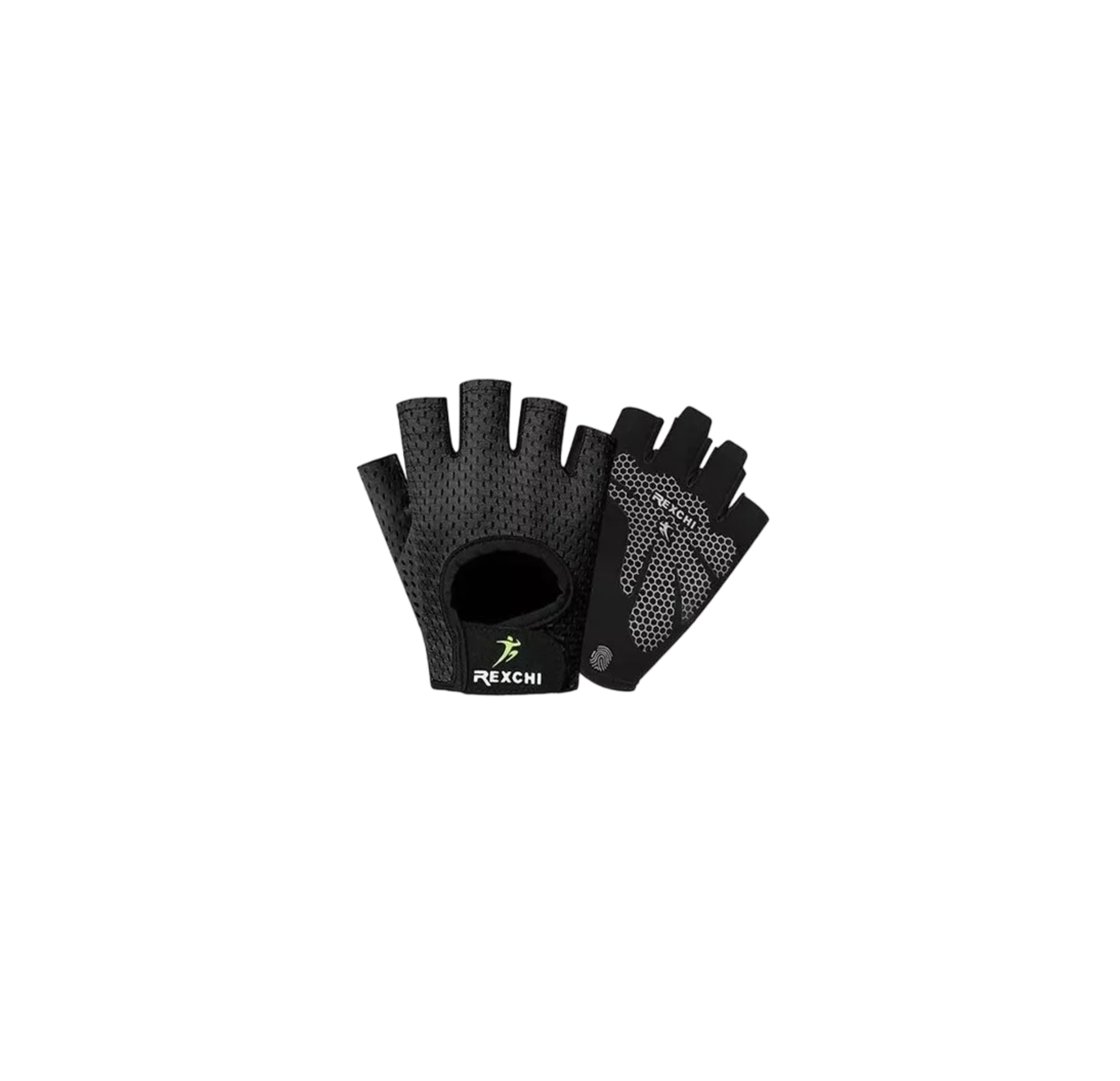 Foto 2 pulgar | Guantes Rexchi color Negro Gym Tácticos Pesas Crossfit Gimnasio Unisex Talla M