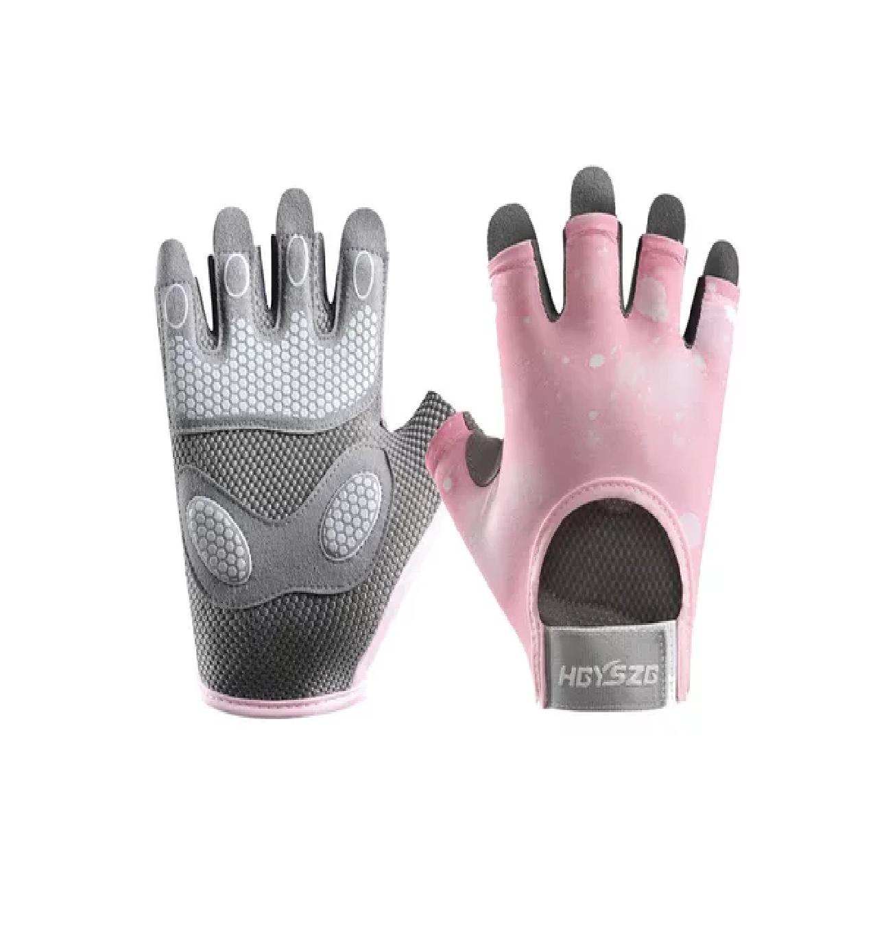 Guantes Rexchi Rosa Gym Tácticos Pesas Crossfit Gimnasio Colorido Talla M