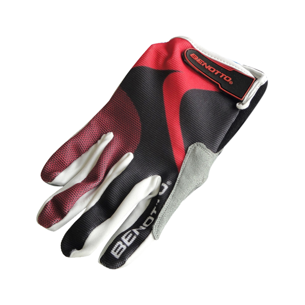 Foto 3 pulgar | Guantes Benotto para Ciclista Completos Gel Ms-892 Rojo y Negro