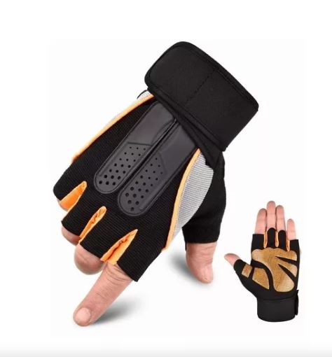 Foto 2 pulgar | Guantes Tácticos Wünd Naranja para Crossfit y Gimnasio Talla L