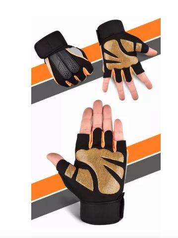 Foto 3 pulgar | Guantes Tácticos Wünd Naranja para Crossfit y Gimnasio Talla L