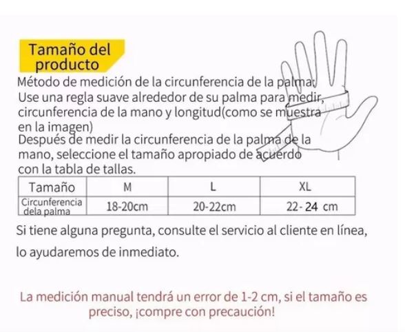 Foto 4 pulgar | Guantes Tácticos Wünd Naranja para Crossfit y Gimnasio Talla L