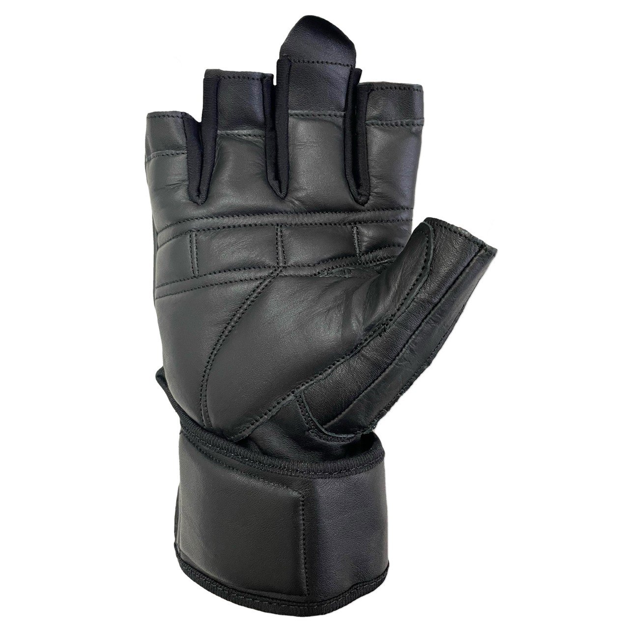 Foto 3 pulgar | Guantes De Gym Verri Color Negro Con Muñequera En Piel
