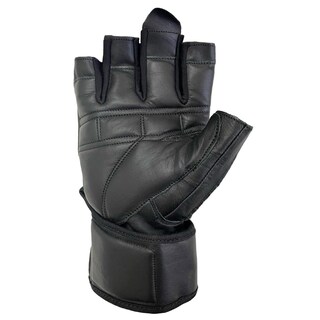 Foto 2 | Guantes De Gym Verri Color Negro Con Muñequera En Piel