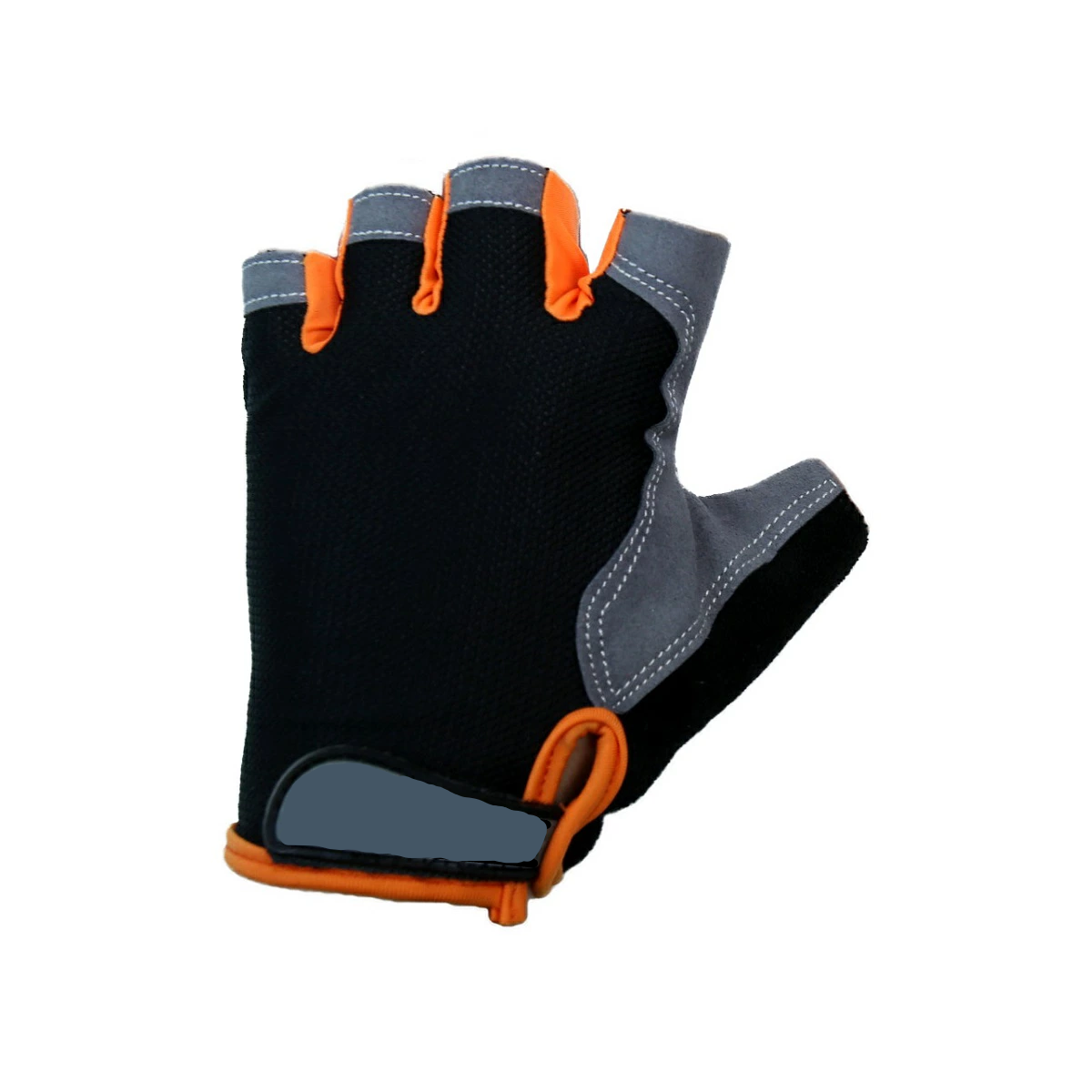 Foto 3 pulgar | Guantes Deportivos Medio Dedo Talla M/g Eo Safe Imports Esi-16955 Naranja