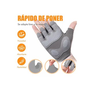 Foto 2 | Guantes Gym Tacticos Pesas Crossfit Gimnasio Mujer Hombre Talla S Eo Safe Imports Esi-18242 Multicolor