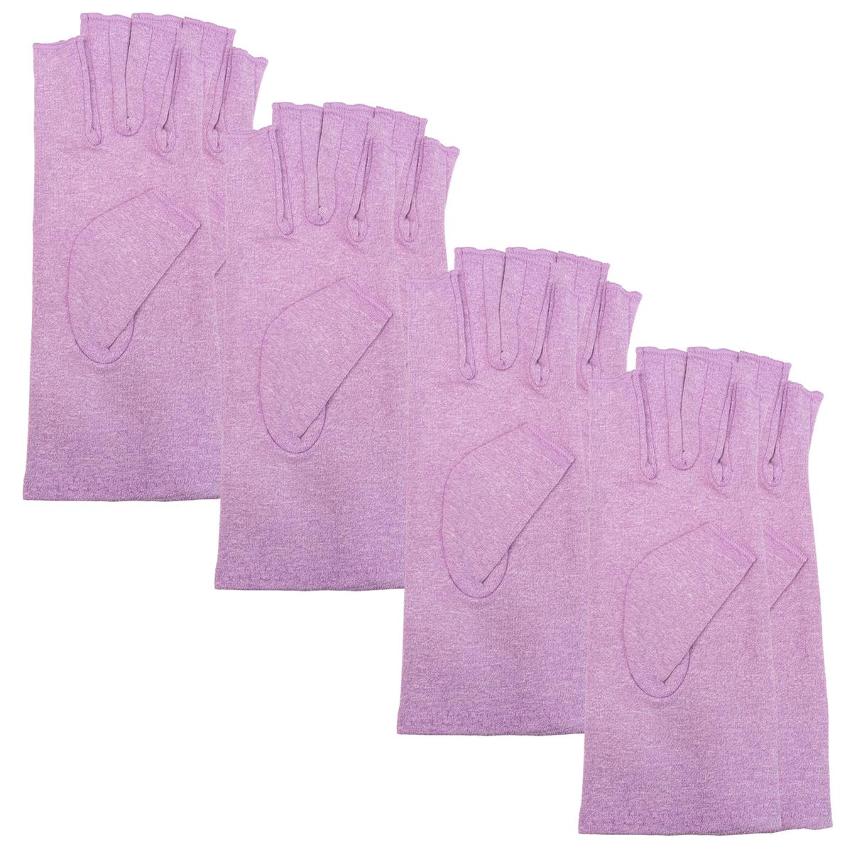 Foto 1 | Guantes De Compresión Sin Costuras Mxahj-009 Fullmedix 4 Pares Morado