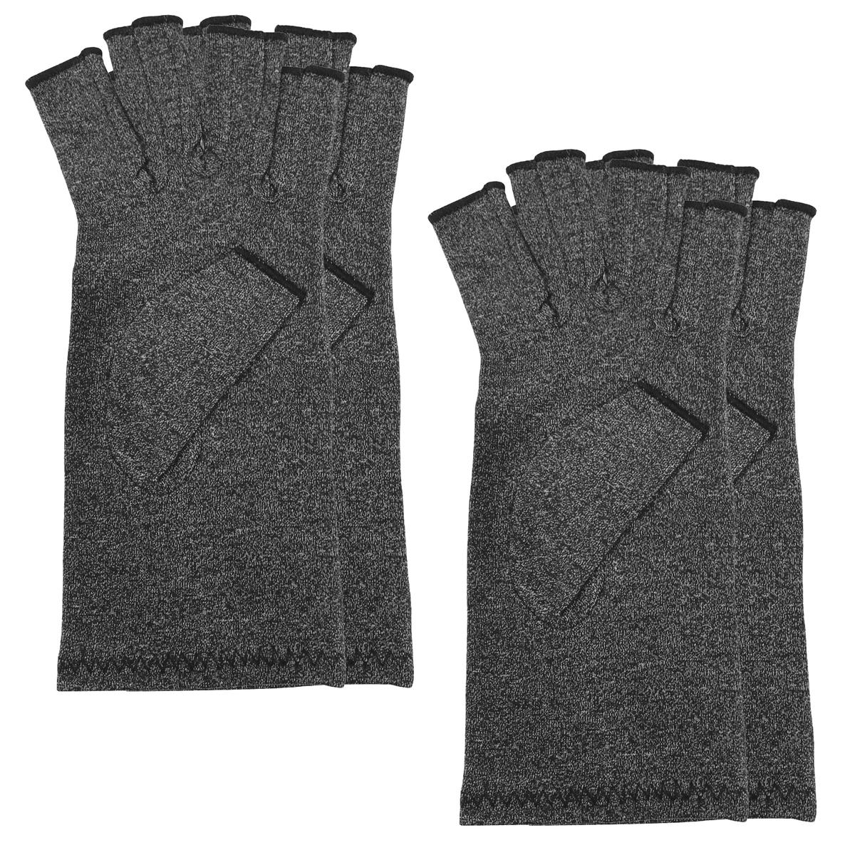 Foto 2 pulgar | Guantes De Terapia Térmica Mxahg-007 Fullmedix 2 Pares Gris