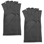 Guantes De Terapia Térmica Mxahg-007 Fullmedix 2 Pares Gris