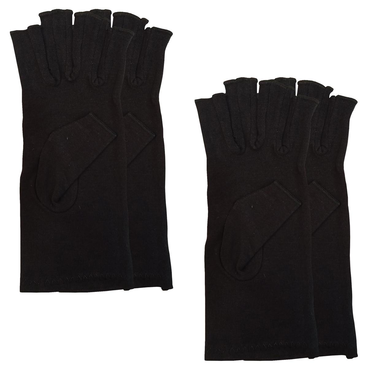 Foto 2 pulgar | Guantes Para Articulaciones Mxahb-007 Fullmedix 2 Pares Negro