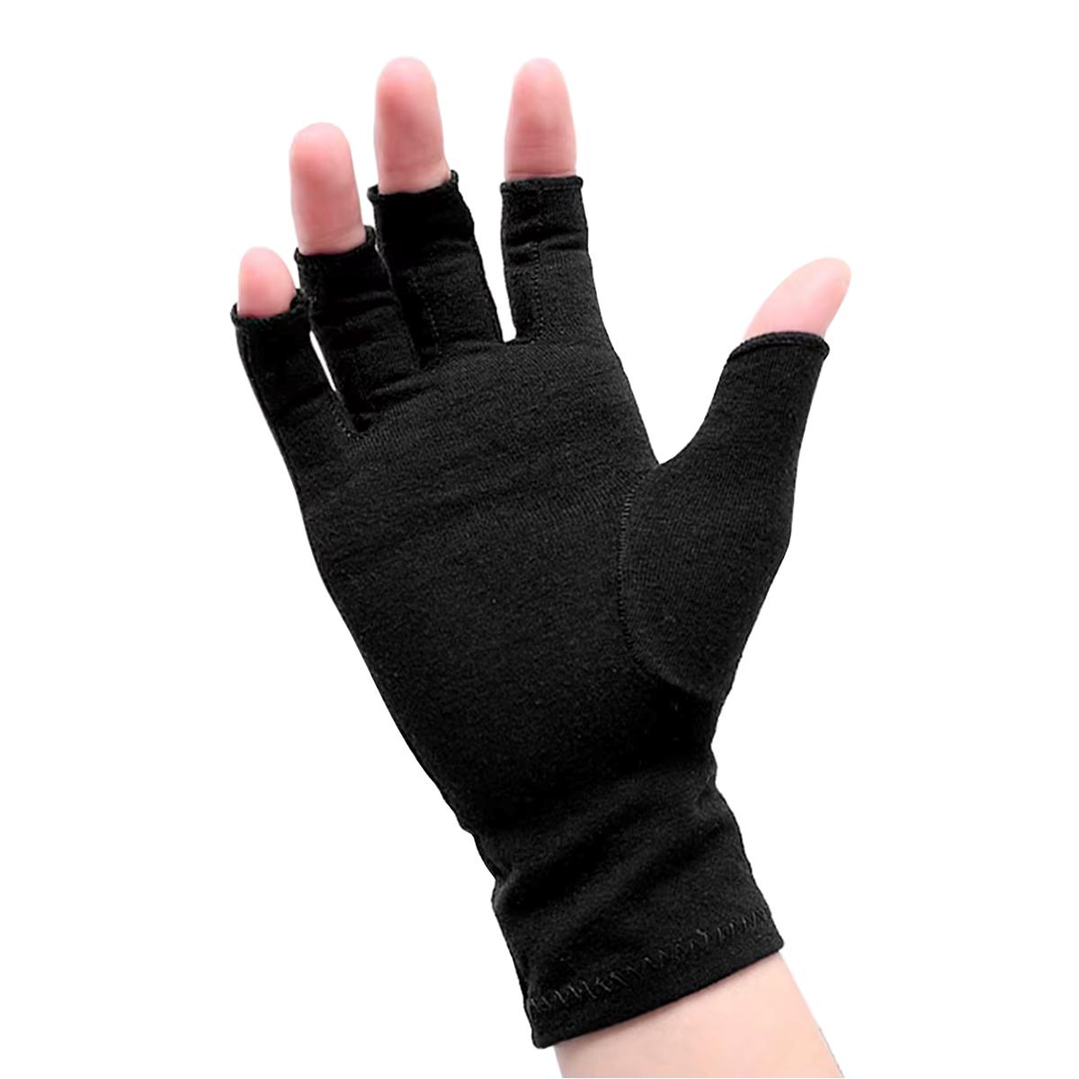 Foto 4 pulgar | Guantes Para Articulaciones Mxahb-007 Fullmedix 2 Pares Negro