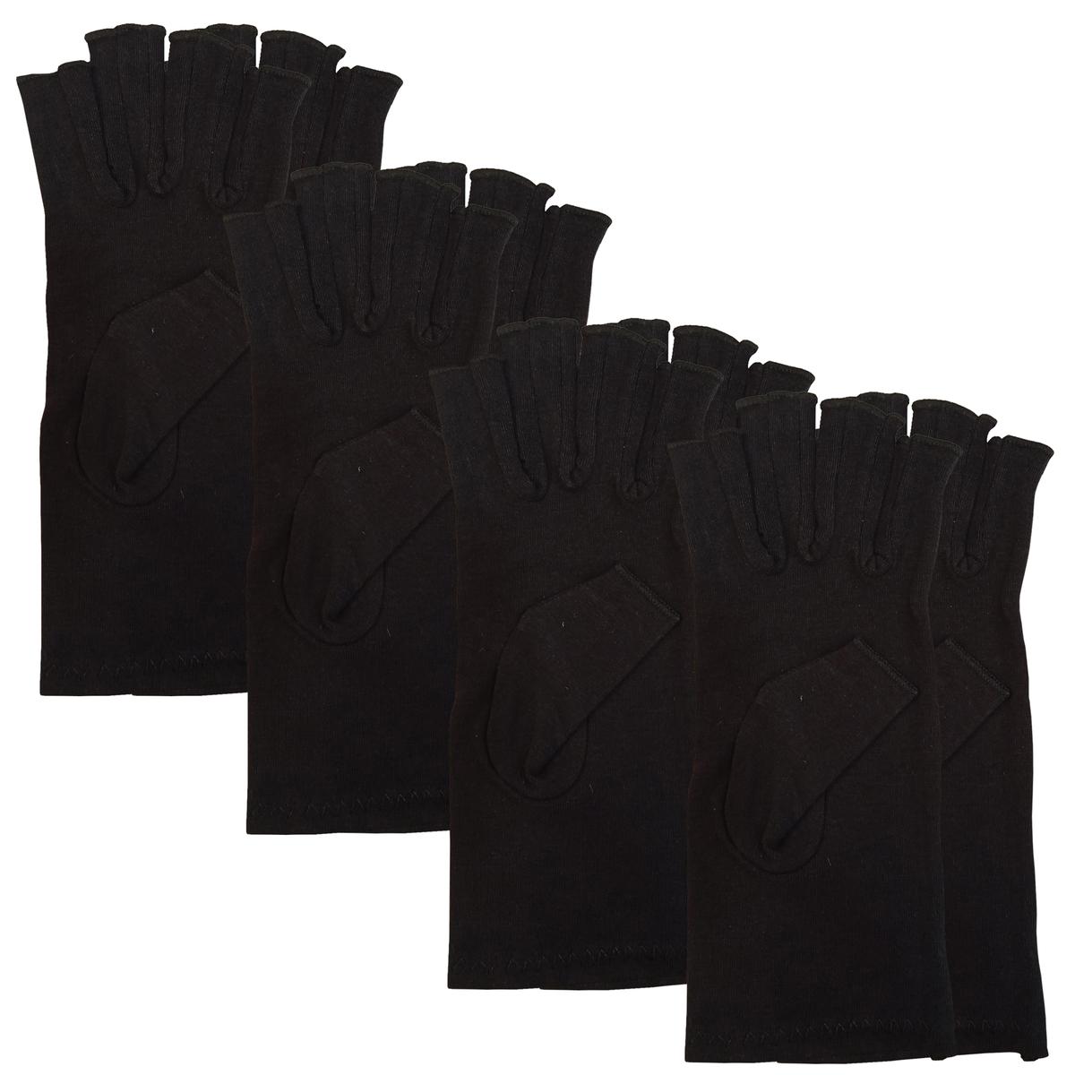 Foto 1 | Guantes Para Deportes Mxahb-009 Fullmedix 4 Pares Negro