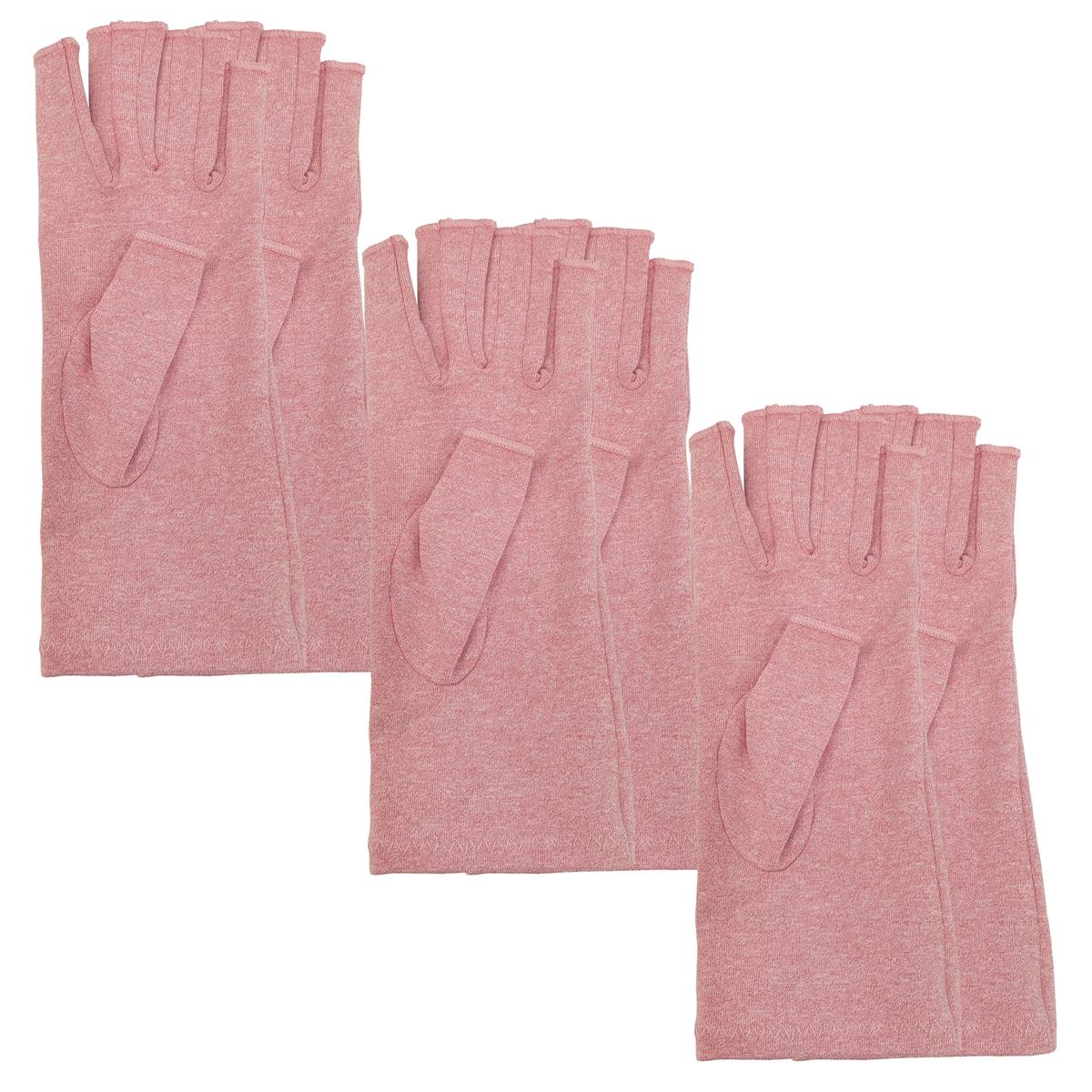 Foto 2 pulgar | Guantes Para Frio Y Dolor Mxahk-008 Fullmedix 3 Pares Rosa