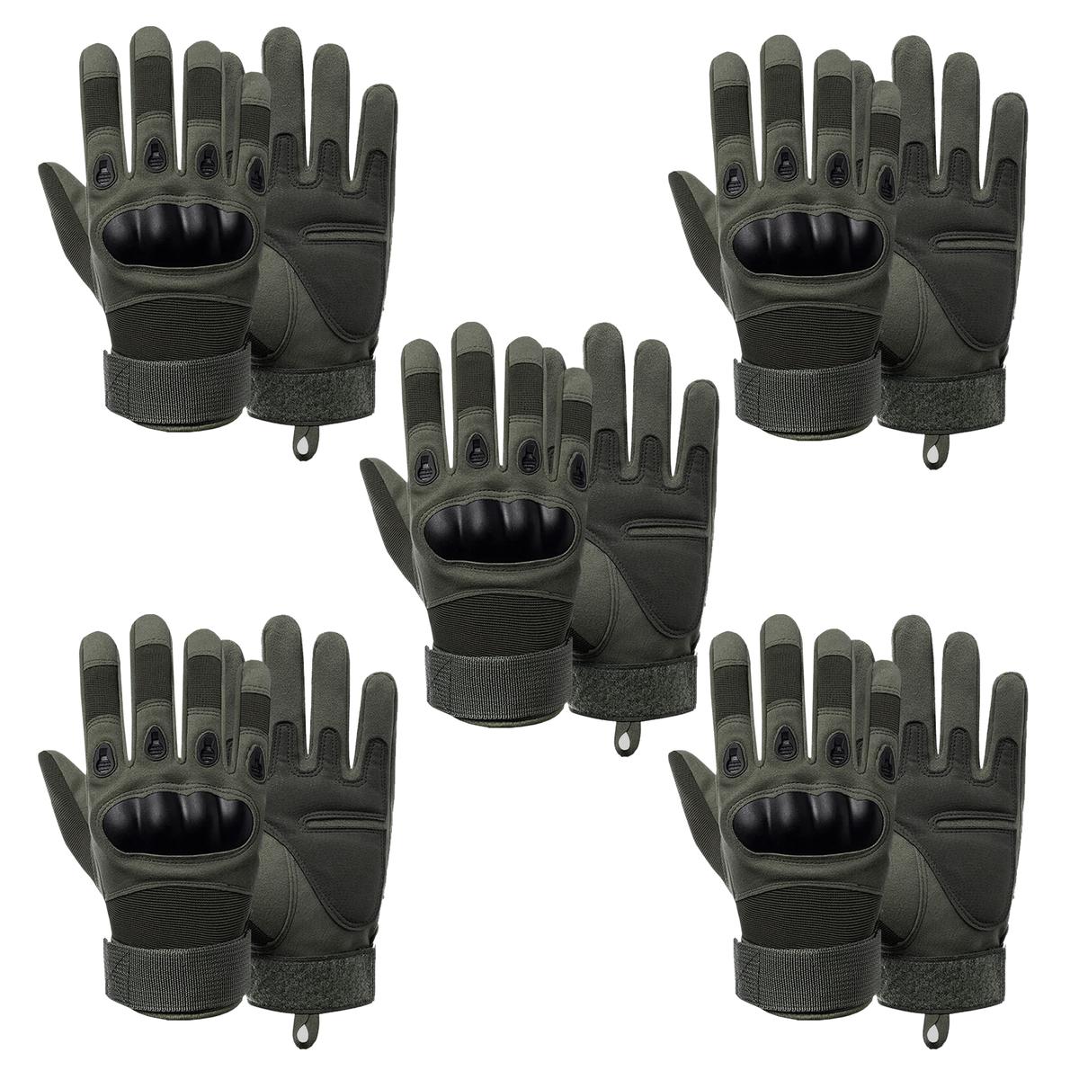 Foto 1 | Guantes Resistentes A Impactos Mxqwg-005 5pares Ventdepot Verde