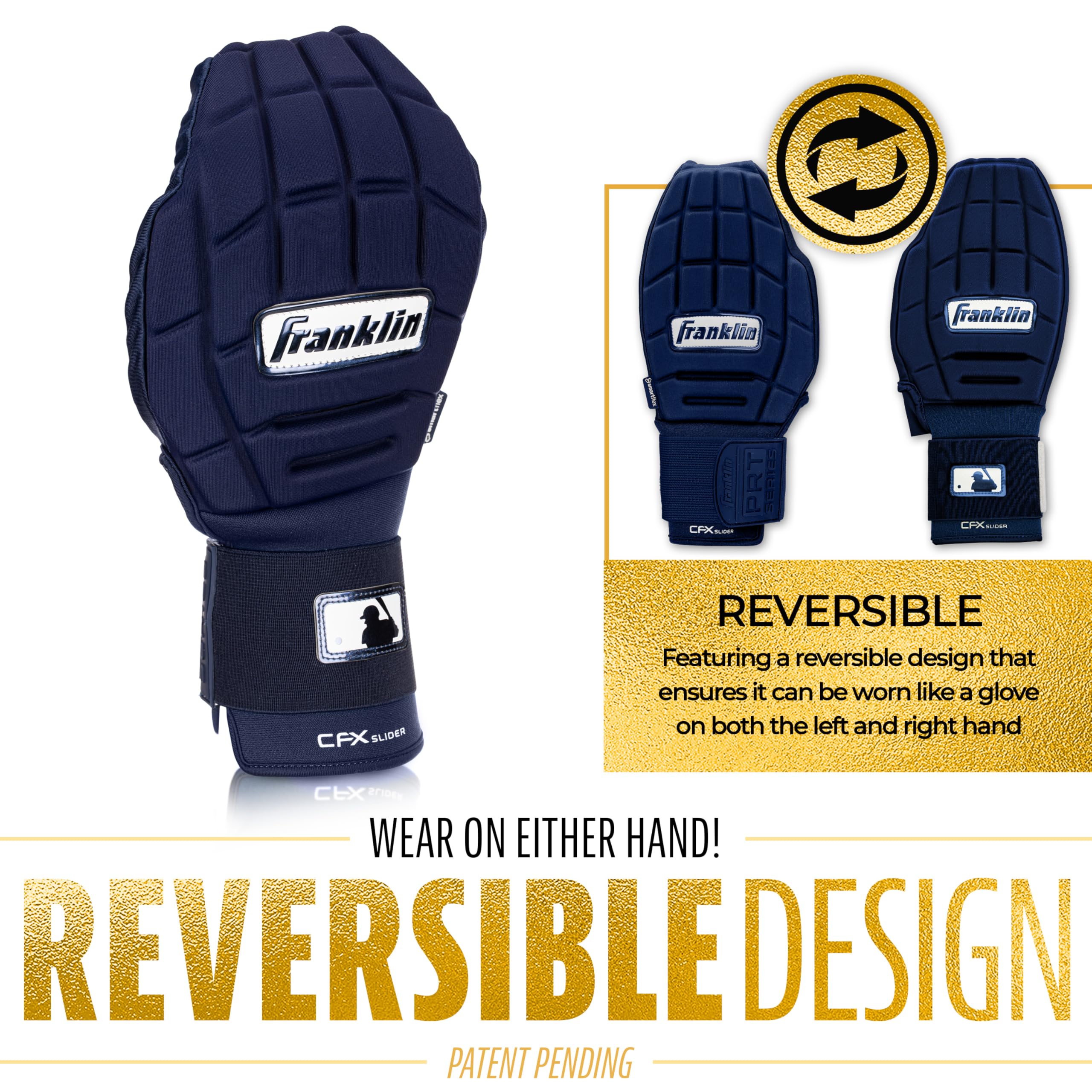 Foto 5 pulgar | Manopla Deslizante Franklin Sports Cfx Prt Para Béisbol Y Sóftbol Juvenil - Venta Internacional.