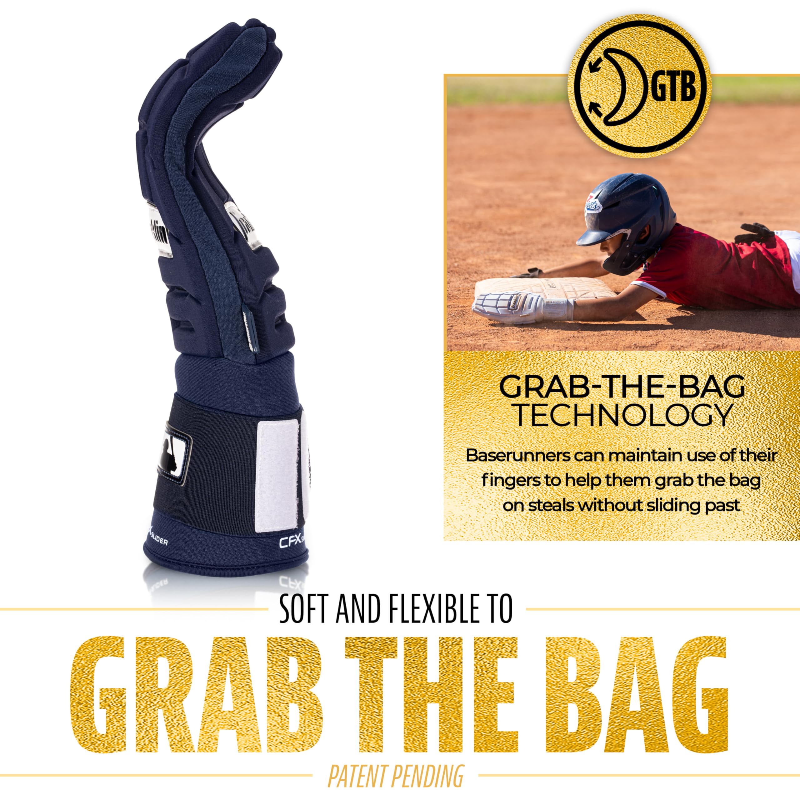 Foto 7 pulgar | Manopla Deslizante Franklin Sports Cfx Prt Para Béisbol Y Sóftbol Juvenil - Venta Internacional.