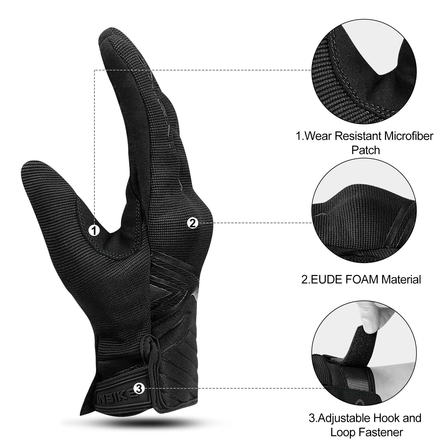 Foto 4 pulgar | Guantes De Moto Inbike Con Pantalla Táctil Transpirable Para Adultos - Venta Internacional.