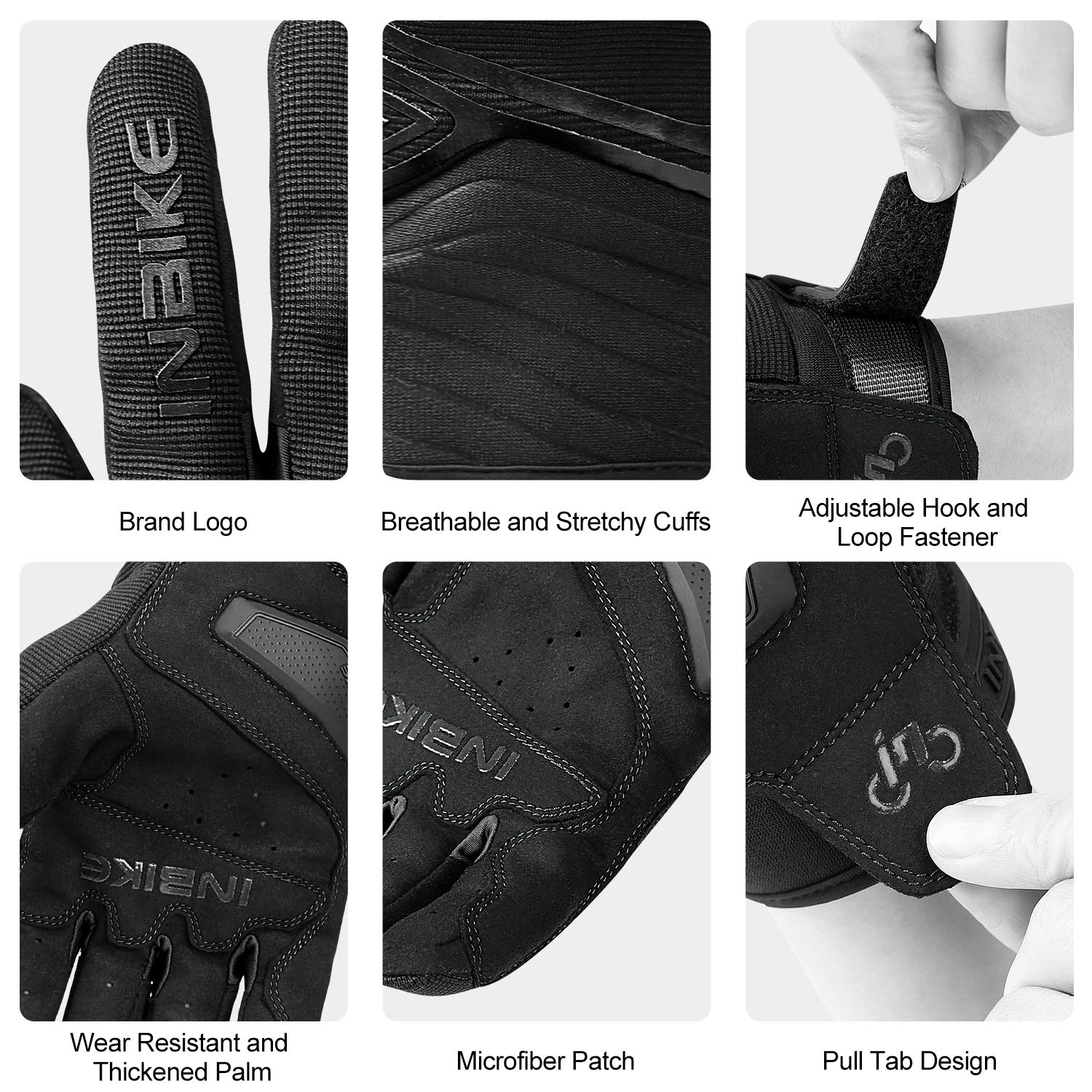 Foto 6 pulgar | Guantes De Moto Inbike Con Pantalla Táctil Transpirable Para Adultos - Venta Internacional.