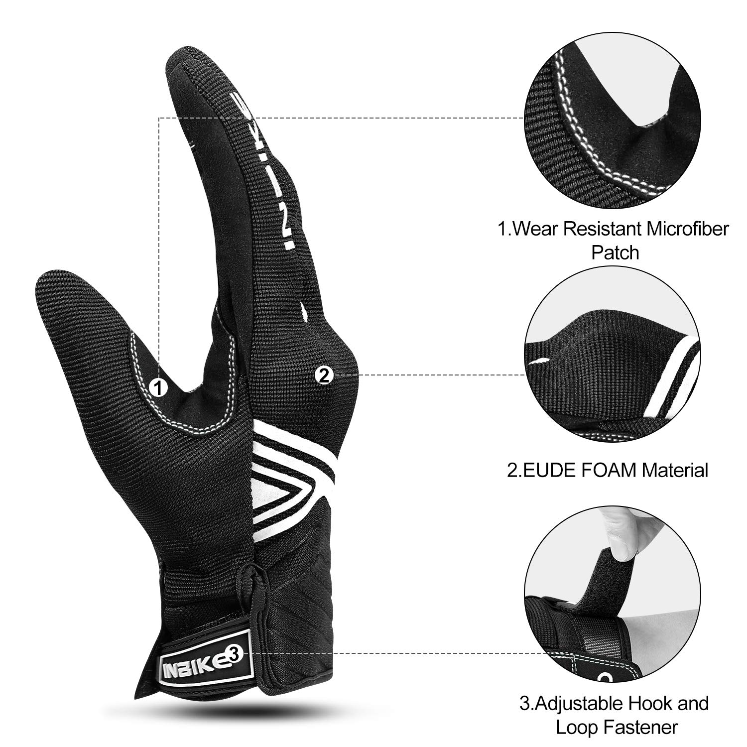 Foto 4 pulgar | Guantes De Moto Inbike, Transpirables, Con Pantalla Táctil Tp Para Adultos - Venta Internacional.
