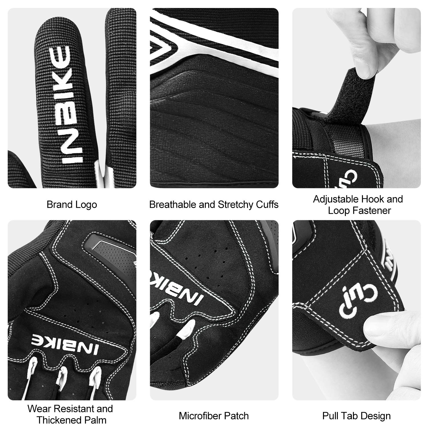 Foto 6 pulgar | Guantes De Moto Inbike, Transpirables, Con Pantalla Táctil Tp Para Adultos - Venta Internacional.