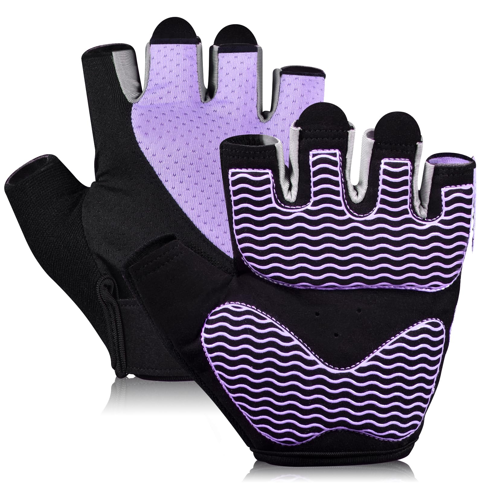 Foto 2 pulgar | Guantes De Gimnasio Sunnex Fingerless Para Mujeres De Levantamiento De Pesas - Venta Internacional.