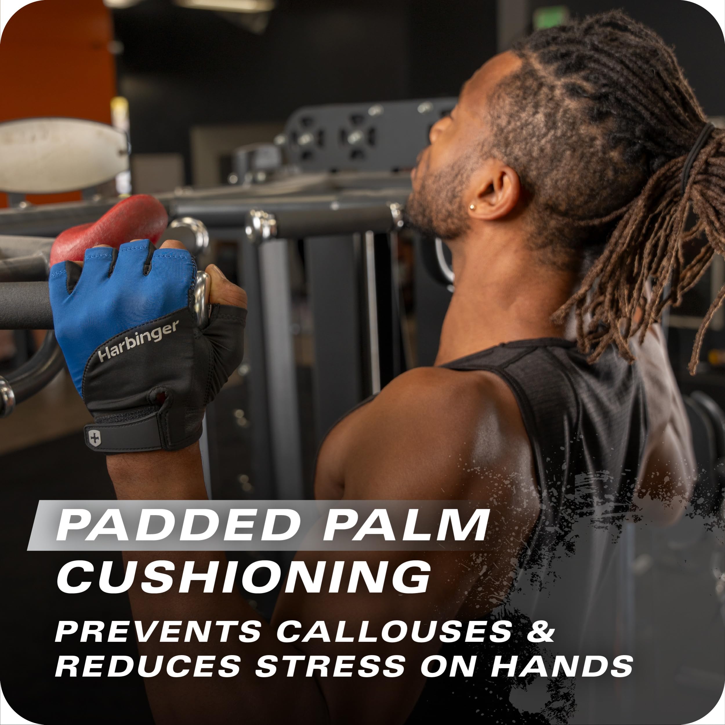 Foto 5 pulgar | Guantes Training Grip Harbinger 3.0 De Cuero Acolchado Duradero - Venta Internacional.