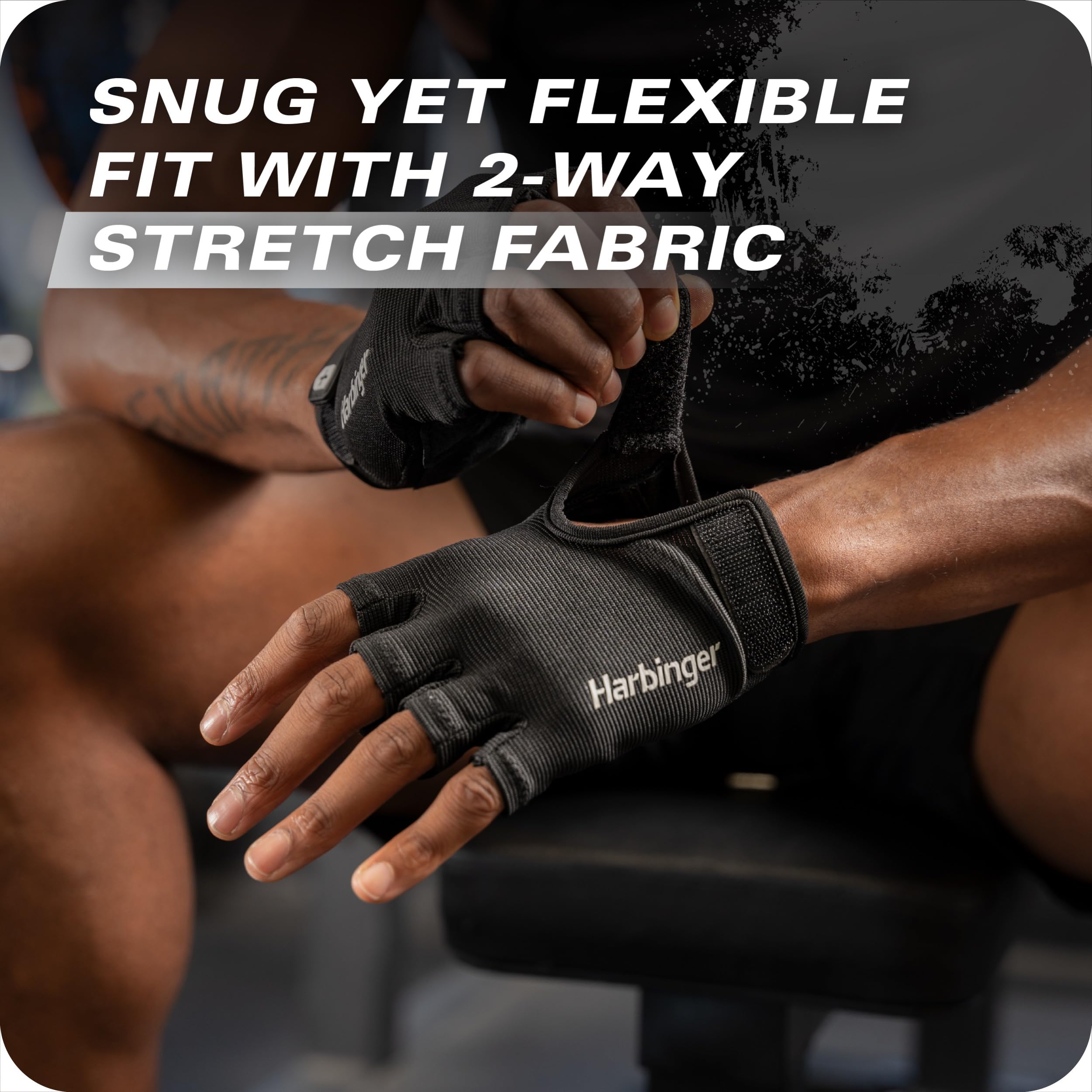 Foto 3 pulgar | Guantes De Halterofilia Harbinger Power Gloves 3.0 Para Hombre - Venta Internacional.