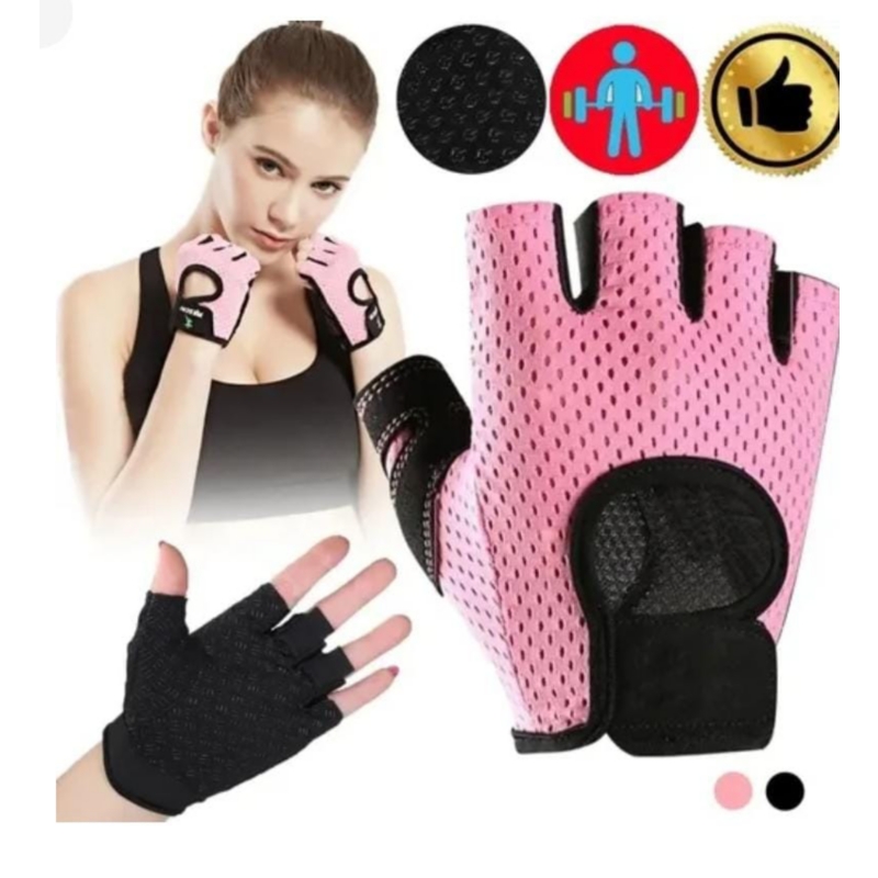 Foto 1 | Guantes De Entrenamiento Para Gimnasio, Talla S, Color Rosa, Para Mujer Y Hombre - Venta Internacional.