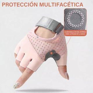 Foto 2 | Guantes Tacticos, Pesas Gimnasiotallam Eo Safe Imports Esi-19005 Rosa