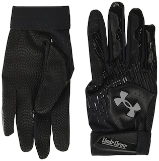 Foto 1 | Guantes De Béisbol Under Armour Para Niños Y Jóvenes, 007, Negro/acero, Tamaño Mediano - Venta Internacional.