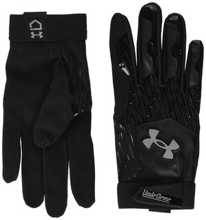 Foto 1 | Guantes De Béisbol Under Armour Clean Up 004 Negro/negro/acero - Venta Internacional.