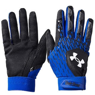 Foto 1 | Guantes De Béisbol Under Armour Clean Up Para Niños Y Jóvenes, Negro/azul - Venta Internacional.