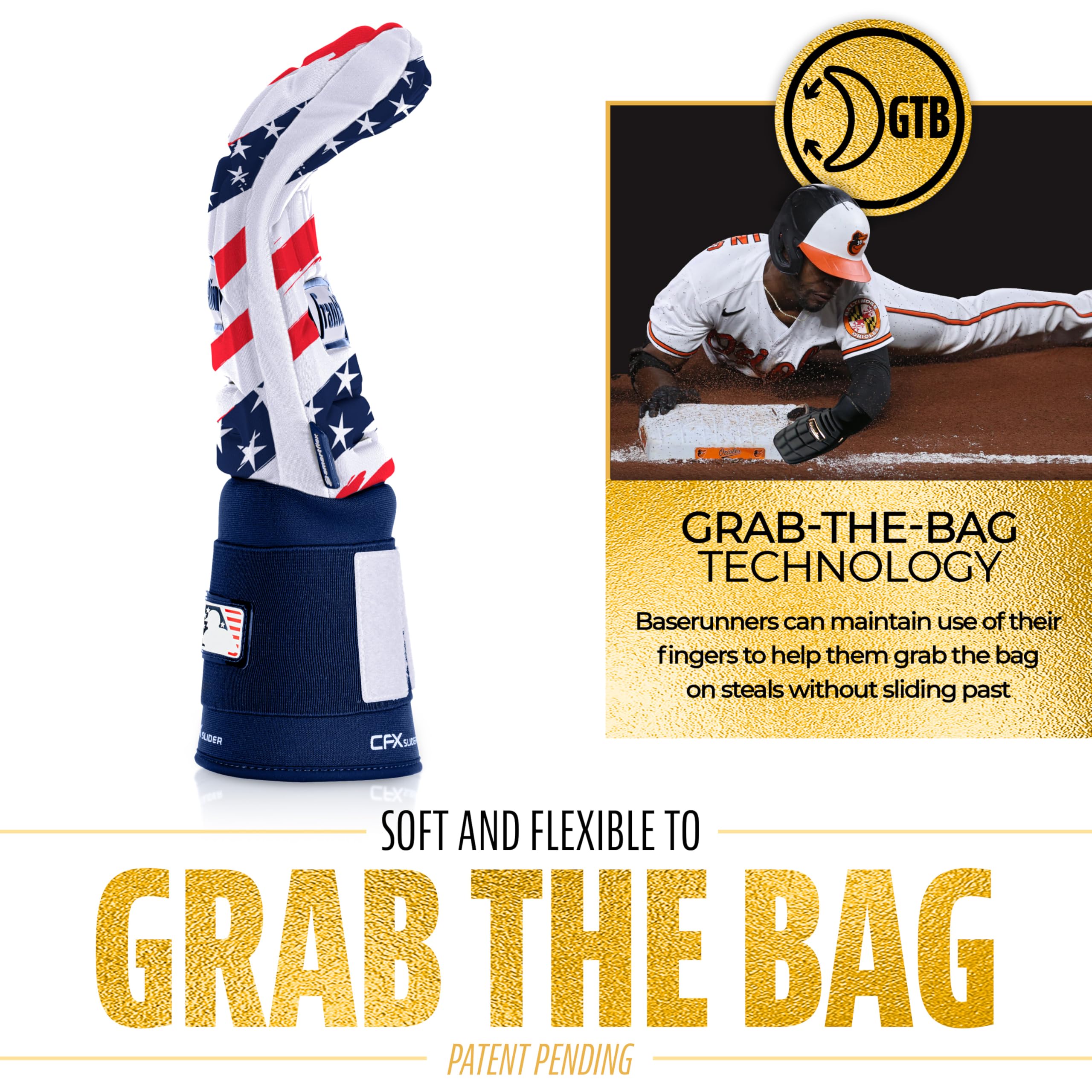 Foto 5 | Manopla Deslizante Franklin Sports Cfx Prt De Béisbol Y Sóftbol Para Adultos - Venta Internacional.