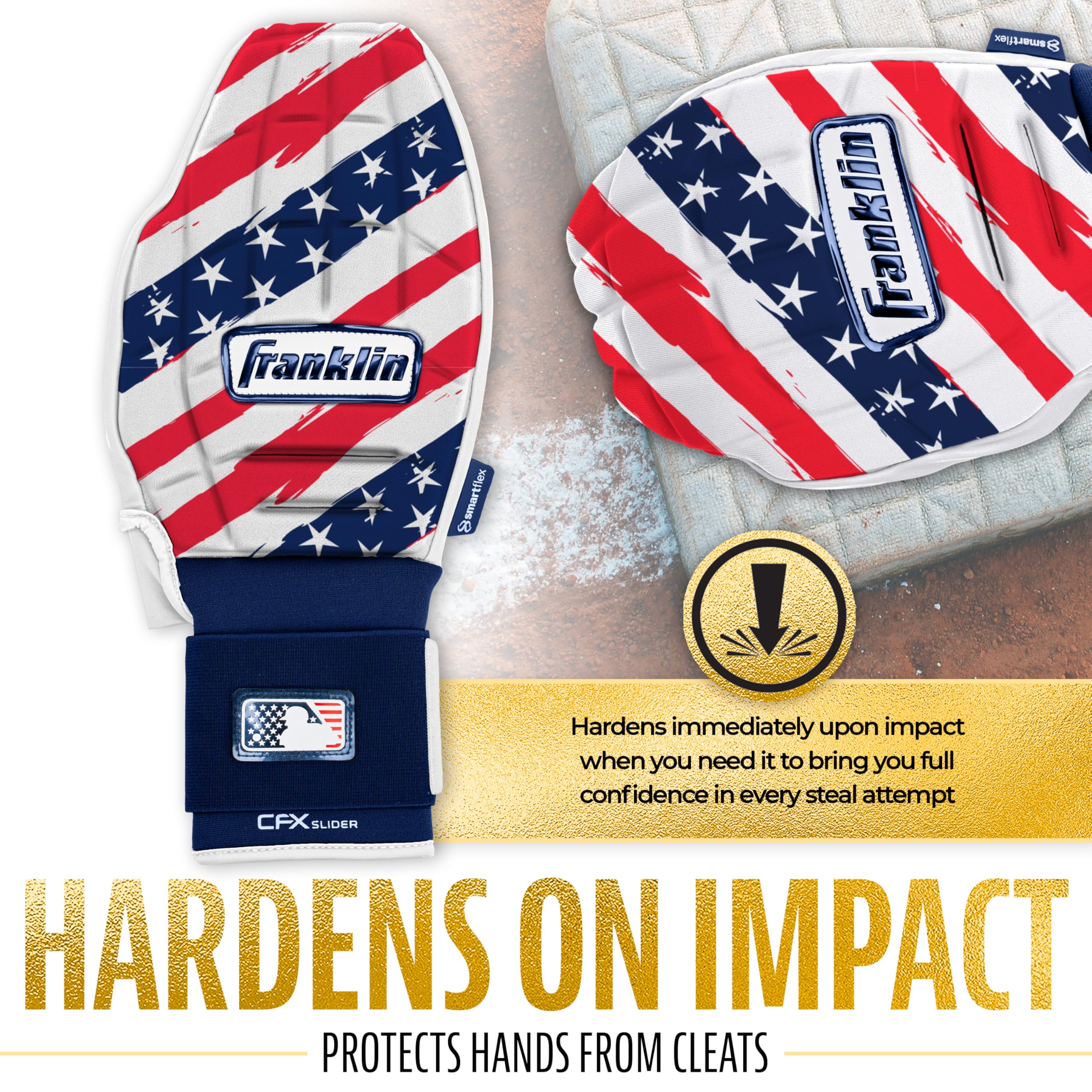 Foto 7 pulgar | Manopla Deslizante Franklin Sports Cfx Prt De Béisbol Y Sóftbol Para Adultos - Venta Internacional.