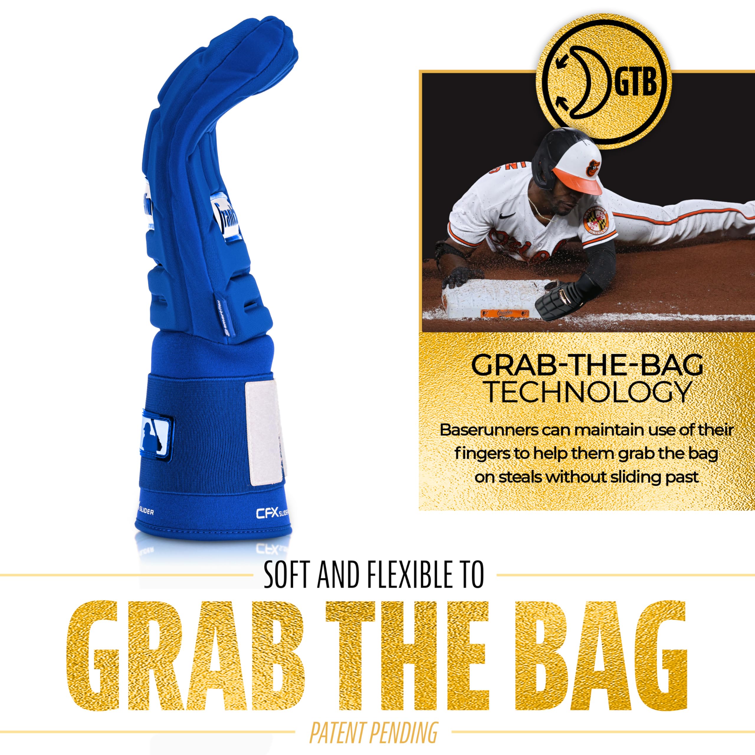 Foto 6 | Manopla Deslizante Franklin Sports Cfx Prt Para Béisbol Y Sóftbol Para Adultos - Venta Internacional.