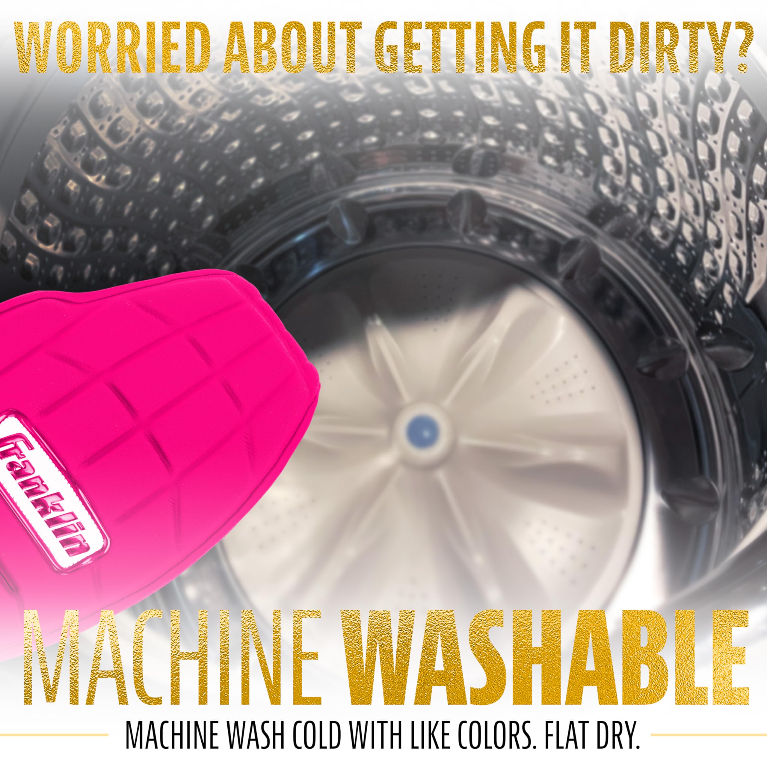 Foto 4 pulgar | Manopla Deslizante Franklin Sports Cfx Prt Para Adultos, Color Rosa - Venta Internacional.