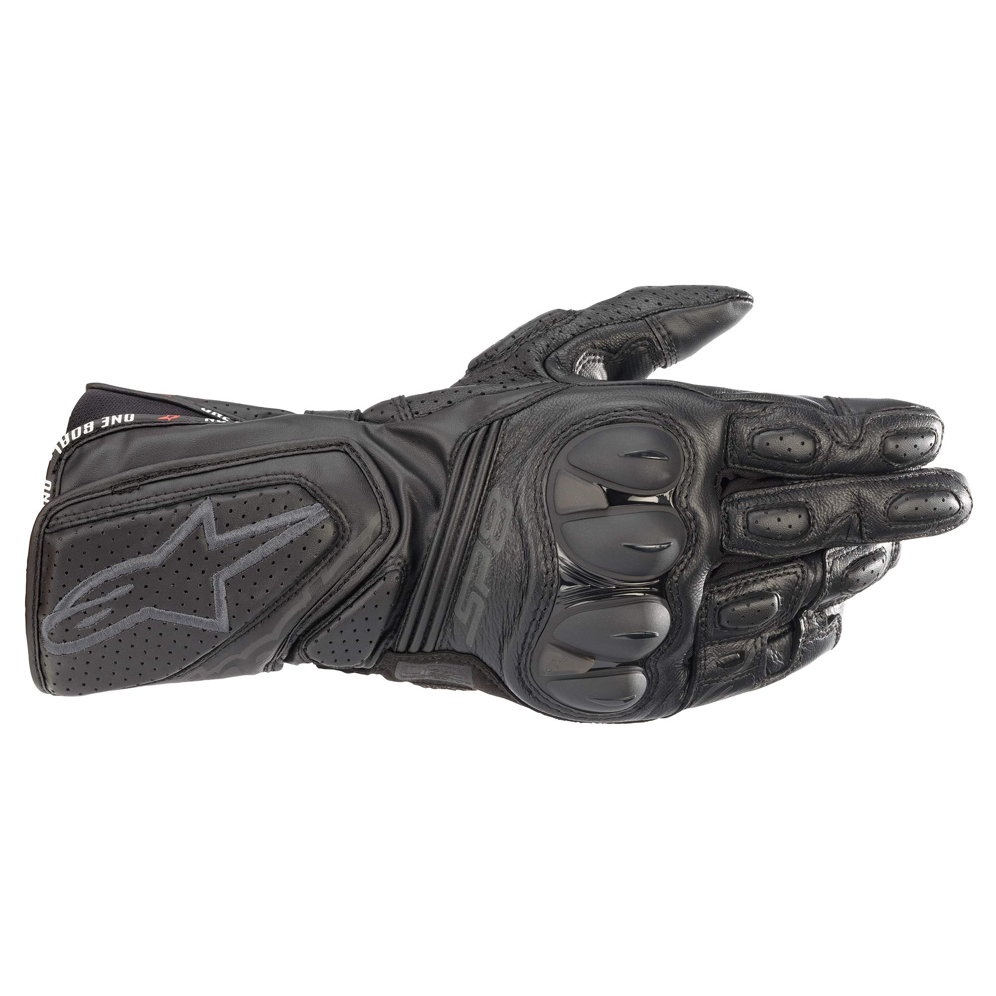 Foto 2 pulgar | Guantes Alpinestars Sp-8 V3 De Cuero Negro/negro Para Adulto - Venta Internacional.