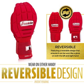 Foto 5 | Manopla Deslizante Franklin Sports Cfx Prt De Béisbol Para Adultos, Color Rojo - Venta Internacional.