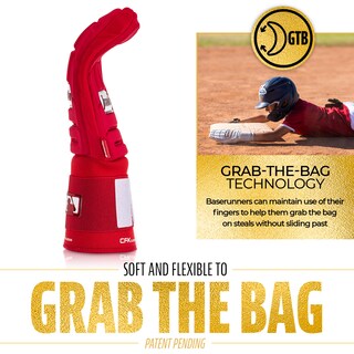 Foto 6 | Manopla Deslizante Franklin Sports Cfx Prt Para Béisbol Y Sóftbol, Color Rojo - Venta Internacional.
