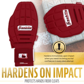 Foto 6 | Manopla Deslizante Franklin Sports Cfx Prt Para Adultos, Color Burdeos - Venta Internacional.