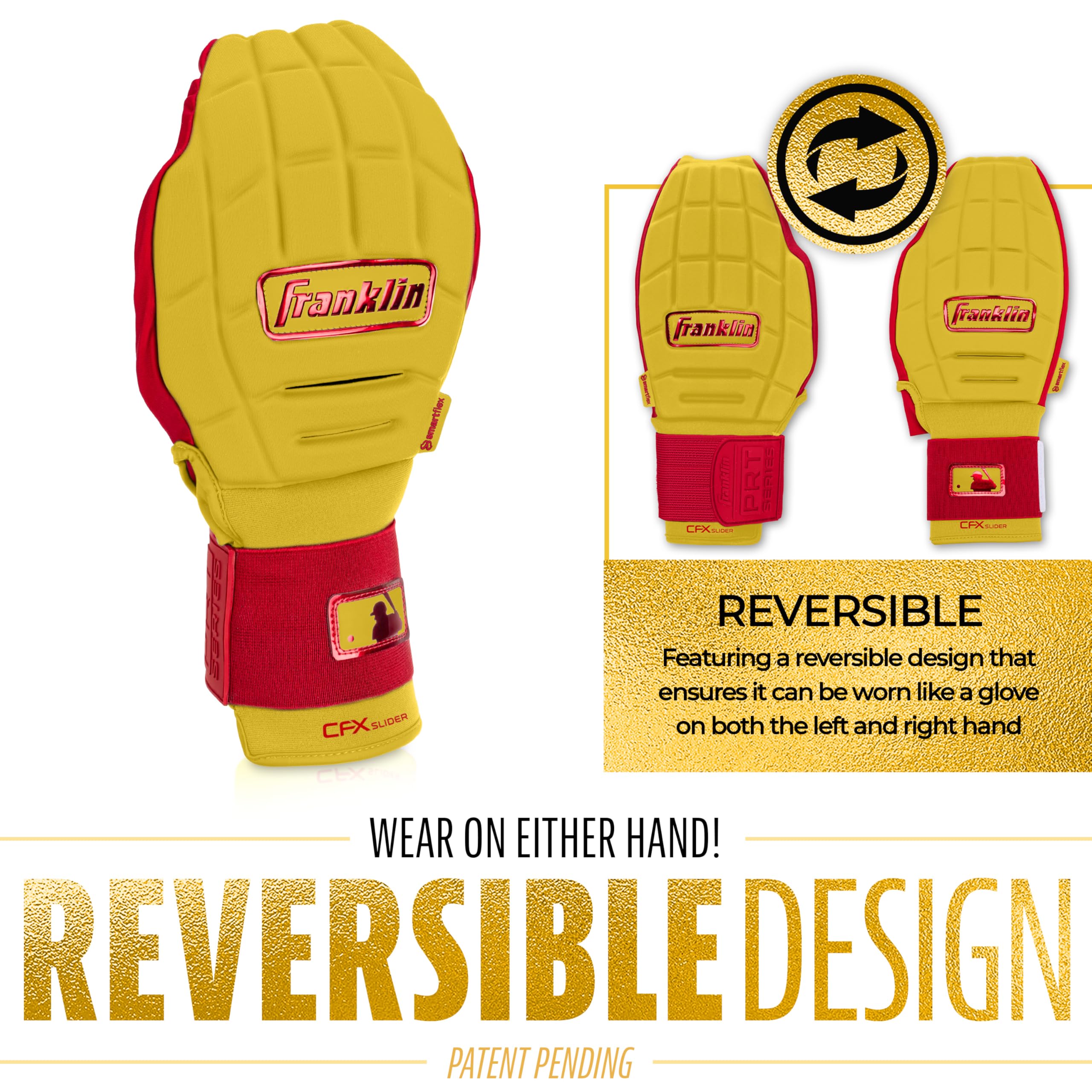 Foto 5 pulgar | Manopla Deslizante Franklin Sports Cfx Prt Para Béisbol Y Sóftbol Juvenil - Venta Internacional.