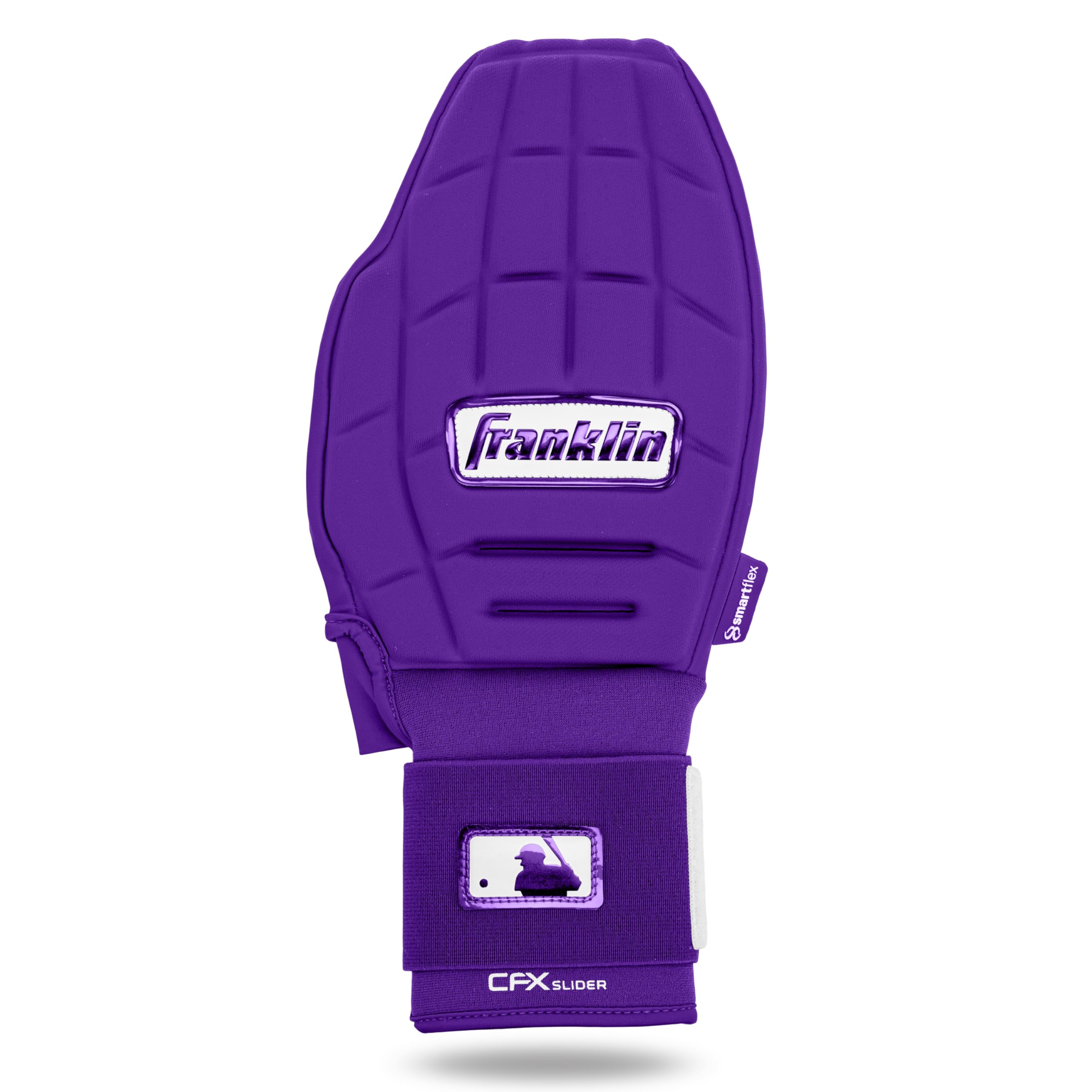 Foto 2 pulgar | Manopla Deslizante Franklin Sports Cfx Prt Para Adultos, Color Morado - Venta Internacional.