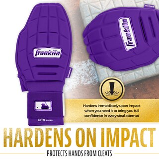 Foto 7 | Manopla Deslizante Franklin Sports Cfx Prt Para Adultos, Color Morado - Venta Internacional.