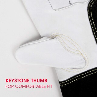 Foto 5 | Guantes De Soldadura Yeswelder Premium Goatskin Tig True-fit-xl - Venta Internacional.