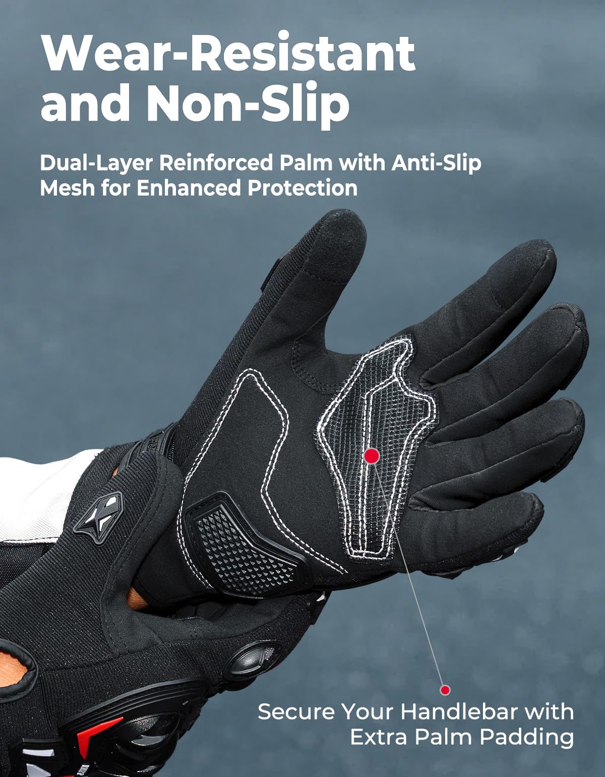 Foto 5 pulgar | Guantes De Moto Kemimoto Con Pantalla Táctil Para Hombre Y Mujer - Venta Internacional.