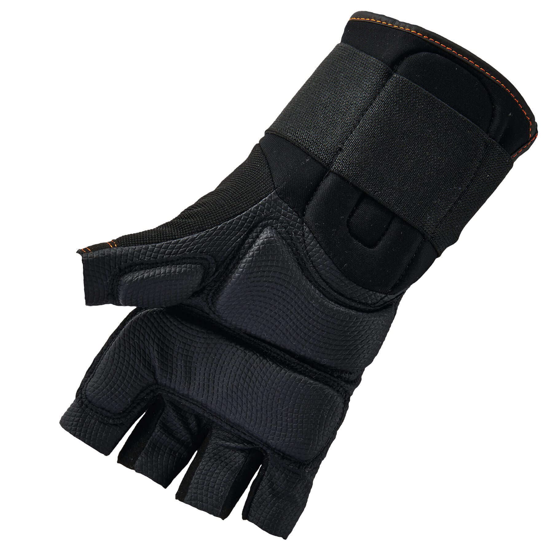 Foto 4 pulgar | Guantes Ergodyne Half-finger Impact Con Soporte Para Muñeca Xl, Color Negro - Venta Internacional.