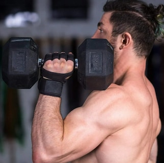 Foto 2 | Xtellar Guantes De Entrenamiento Con Muñequera Premium Para Crossfit Y Gym