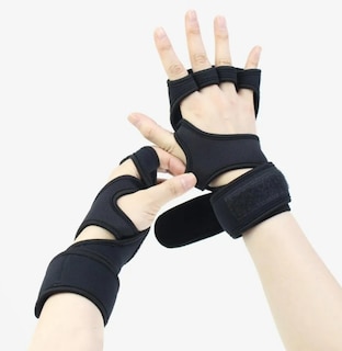 Foto 3 | Xtellar Guantes De Entrenamiento Con Muñequera Premium Para Crossfit Y Gym